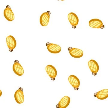 Hydrogen weather balloon isometric icon seamless pattern 스톡 일러스트