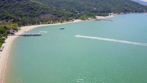 The hydromotocycle at the blue ocean 動画素材 74649498