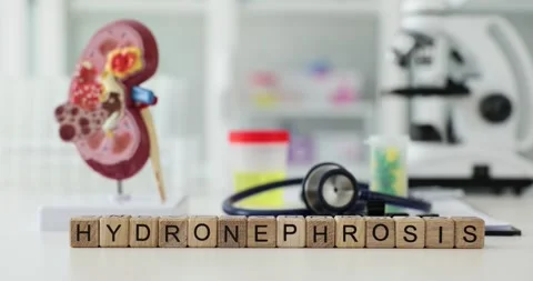 Hydronephrosis causes symptoms diagnosis and treatment in clinic Stock Footage 262856674