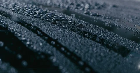 Hydrophobic Coating in Action Stock Footage 293922884