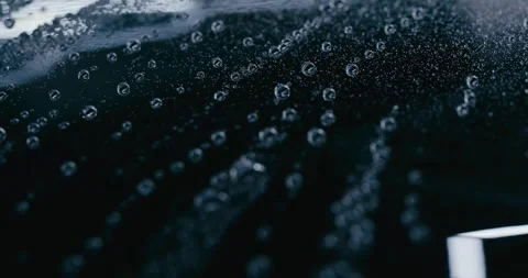 Hydrophobic Coating in Action Stock Footage 293923170