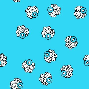 Hydrophobic fluff sleeping bag vector seamless pattern Stock Illustration