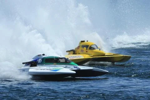 Hydroplane Race Foto stock