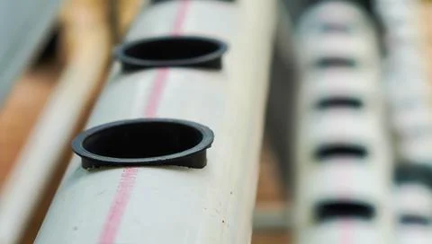 Hydroponic system Stock Photos