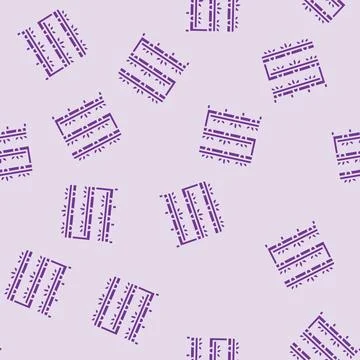 Hydroponics system agri tech glyph seamless pattern Stock Illustration
