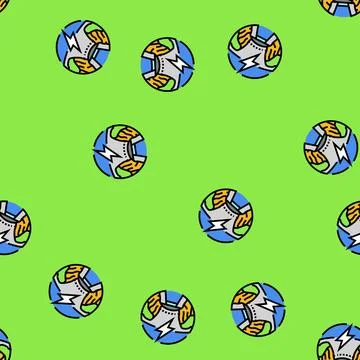 Hydropower hydroelectric power vector seamless pattern 库存插图