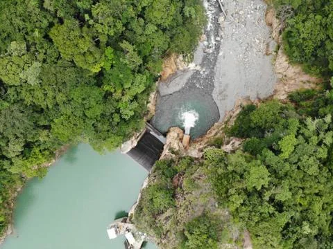 Hydropower plant Stock Photos