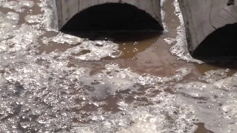 Hydrothermal wood processing. Basin for steaming wood. Stock Footage 97535138