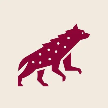 Hyena Logo Stock Illustration