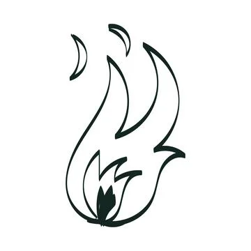 Hygge sticker in flat design for print イラスト素材