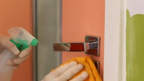 Hygiene cleaning sanitize Stock-Footage 273210902