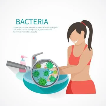 Hygiene Concept Flat Stock Illustration
