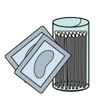 Hygiene icons Stock Illustration