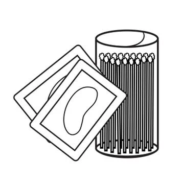 Hygiene icons Stock Illustration