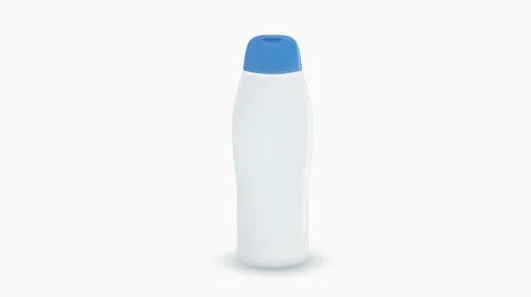 Hygiene products on  white background Stock Footage 60757616
