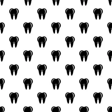 Hygiene of tooth icon, simple style Stock Illustration