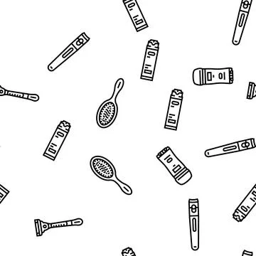 Hygiene virus hand soap clean vector seamless pattern Stock Illustration
