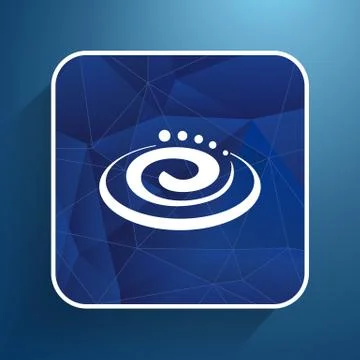 Hygienic cream top view vector illustration Cream particles icon Stock Illustration