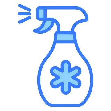 Hygienic spray bottle icon, editable vector design, easy to use Ilustración de archivo