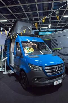 Hymer Free 600 Blue Evolution. Foto stock
