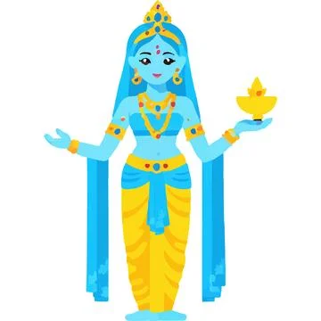 Hymns Hindu Deity Philosophy Devotion Sacred Stock Illustration