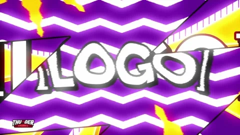 Hyper Comic Logo Reveal Stock After Effects