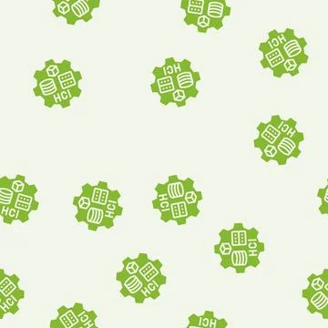 Hyper converged infrastructure glyph seamless pattern 스톡 일러스트