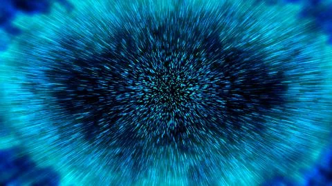 Hyper drive In space Illustrazione stock