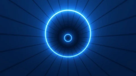 Hyper jump. Loop cycle background. Stock-Footage 98416614