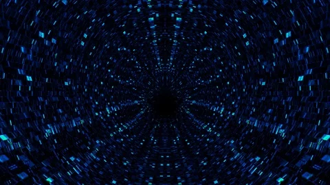 Hyper jump. Loop cycle background. Stock Footage 98427755