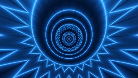 Hyper jump. Loop cycle background. Stock-Footage 98427767