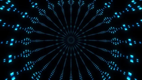 Hyper jump. Loop cycle background. Stock Footage 98500286