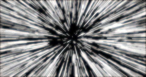 Hyper jump to planet earth. Fast movement in space, return to home planet 動画素材 287817308