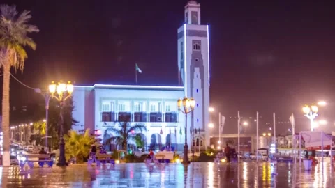 Hyper Lapse Bulding Stock Footage 148004095