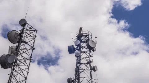 Hyper lapse with cloud 動画素材 63653963