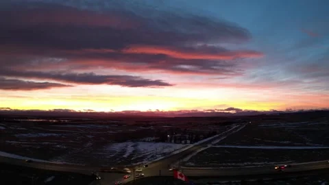 Hyper Lapse Sunrise Stock Footage 300998377