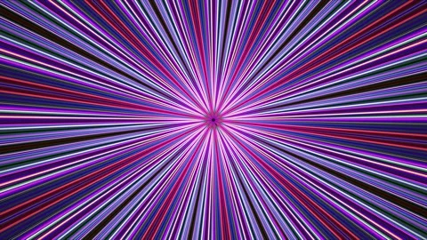 Hyper space linear line with gradient transition color Stock Footage 208591597