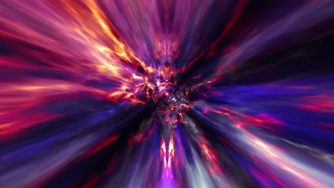 Hyper Speed Flame Space Stock Footage 229471235