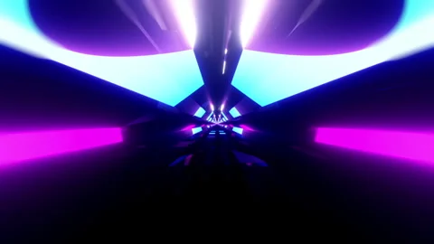 Hyper-Speed Tunnel Stock Footage 318731605