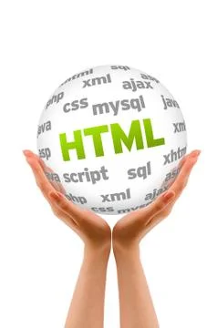 Hyper text markup language Stock Illustration