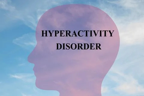 Hyperactivity Disorder concept Stock Illustration