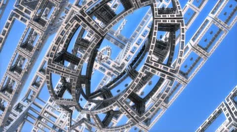 Hypercube (HD) Stock Footage 10569488