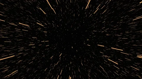 Hyperdrive space warp. Faster than light Stock Footage 158831890