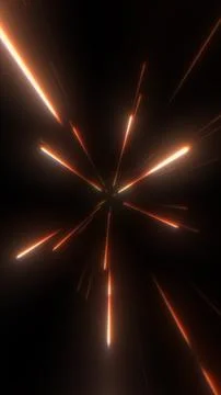 Hyperdrive Warp Speed Light Streaks Sci-Fi Space Travel Background 스톡 일러스트