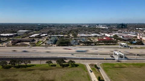 Hyperlapse Along a Freeway Using Drone Stock Footage 239084843