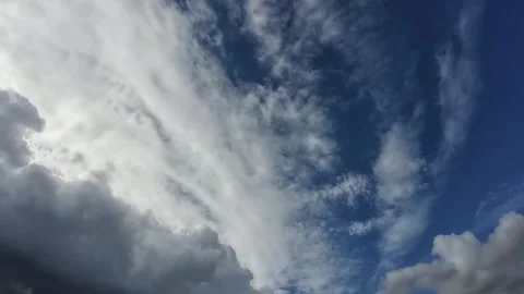 Hyperlapse, Amazing cloud formation. Montenegro 2024 Stock Footage 274546194