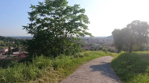 Hyperlapse: arrival in Gussago, Brescia Vídeo Stock 245747948
