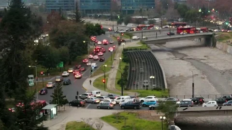 Hyperlapse big city  Stock Footage 155769569