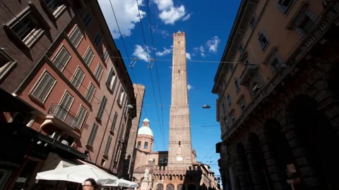 Hyperlapse bologna - Italy Stock Footage 144432101