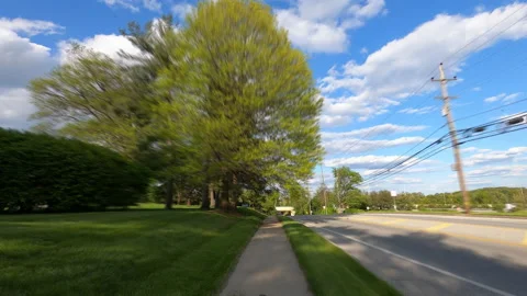 Hyperlapse of bridge over the river Stock Footage 131351342
